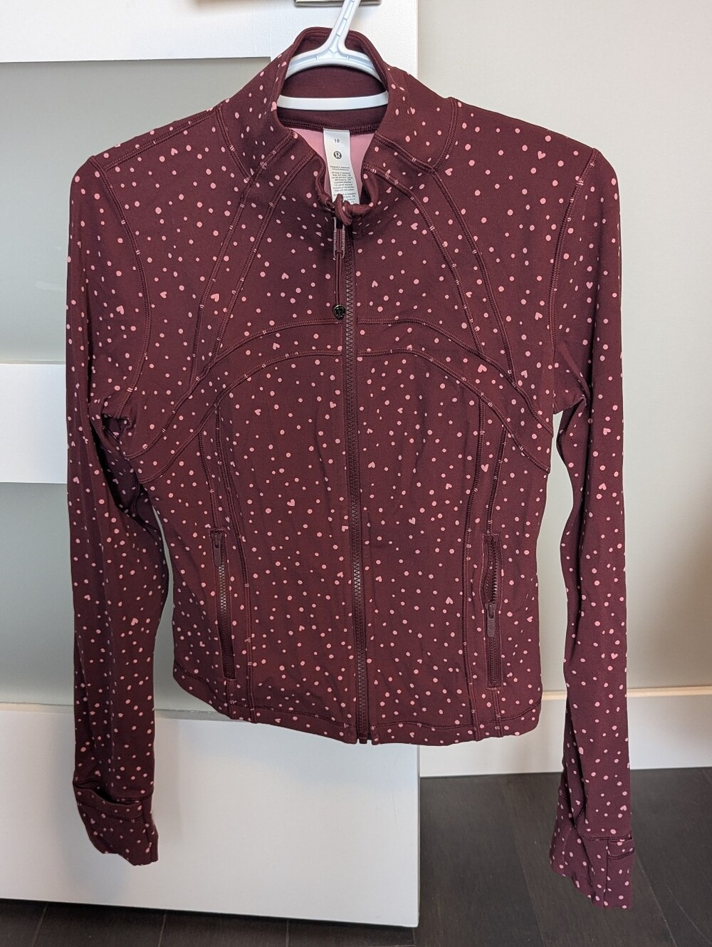 Heart Scatter Define Cropped Jacket Nulu Lululemon